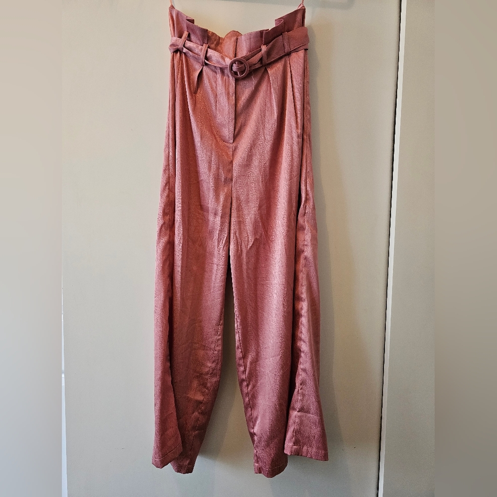 Silk pants